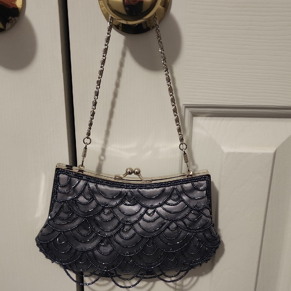 Elegant Black Evening Clutch